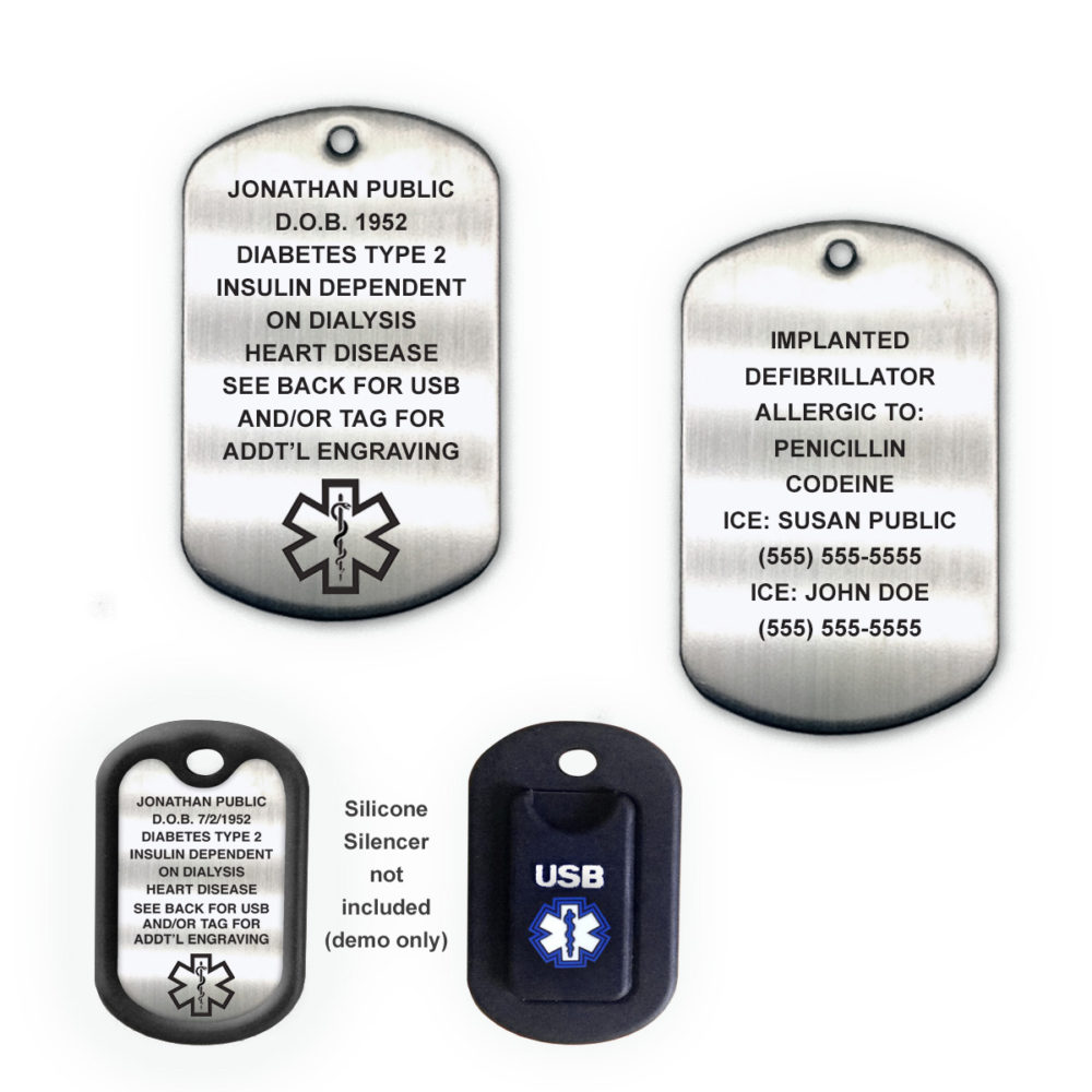 stainless steel dog id tags