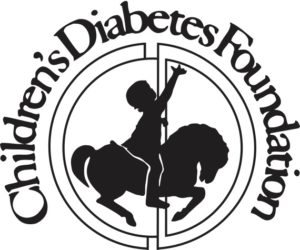 Children's Diabetes Foundation Black and White Logo