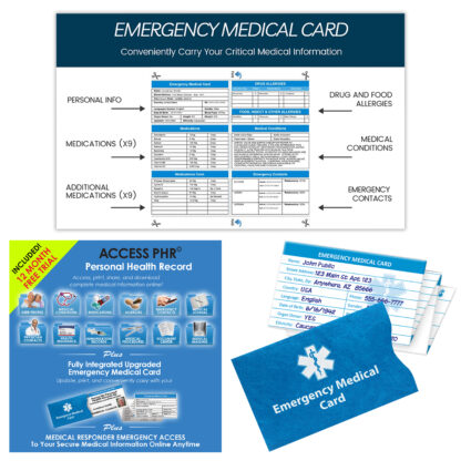 Emergency Medical Card and Personal Health Record