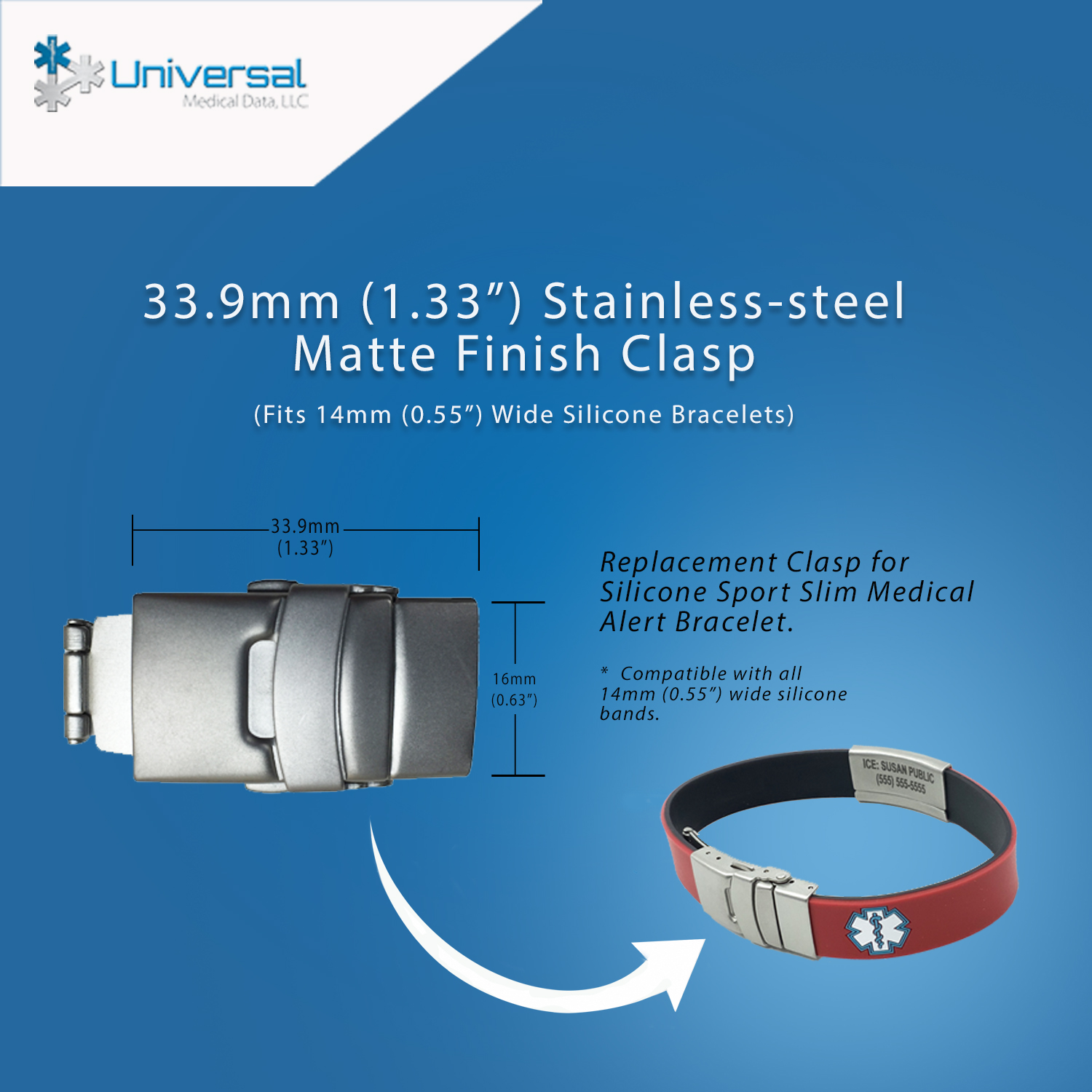 Sport Slim and EpicBand Duo Clasp - Replacement